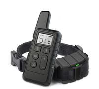 Collier De Dressage À Distance Pour Chien, Dispositif De Contrôle Des Aboiements, Collier Électrique Black COLLIER ANTI-ABOIEMENT