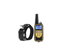 Collier de dressage Electrique à Télécommande Imperméable 880m pour Chien avec Affichage LCD