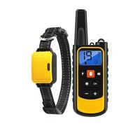 Collier de Dressage électrique pour Chien 1000m 800m Télécommande Vibration Son Choc Anti Aboiement Stop Chiens Fournitures Imperméable(A Type 800m USB)