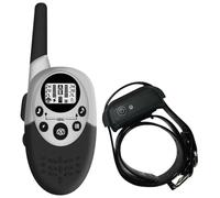 Collier de Dressage électrique pour Chien 1000m 800m Télécommande Vibration Son Choc Anti Aboiement Stop Chiens Fournitures Imperméable(1000m Black)