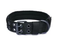 Collier de Dressage Militaire réfléchissant Classique pour Chien, réglable, en Nylon, très résistant, Tactique, pour Berger Allemand