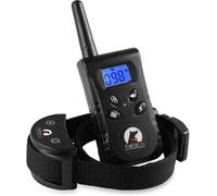 Collier de dressage - PaiPaitek - Rechargeable - Étanche - 500 mètres - 3 modes fonctionnels