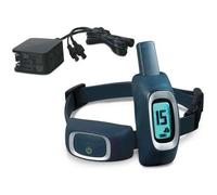 PetSafe - Collier de Dressage avec télécommande digitale pour 2 Chiens, portée de 600 m, Rechargeable, Étanche, Ton/Vibration et 15 niveaux de Stimulation électrostatique, Bleu, 600 m