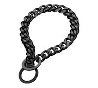 Collier de dressage pour chien | Chaîne étrangleur pour chien de 86,4 cm - Chaîne élégante en acier inoxydable robuste pour tour de cou de 76,2 cm pour chiens de petite et grande race, sécurité