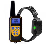 Collier de Dressage pour Chien, Rechargeable et étanche jusqu'à 800 m, avec écran LCD