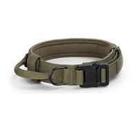 Collier de Dressage pour Chien, Sangle en Nylon Professionnelle, Protection du Cou, Collier réglable pour Animaux de Compagnie, pour Chiens de Taille Moyenne et Grande (XL)