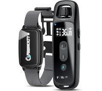 Collier de Dressage pour Chiens - [Version améliorée 2022] 5 Modes de Dressage, 36 Niveaux de décharge électrique sécurisée, portée de la télécommande de 1 000 mètres, 100% étanche, adapté aux Chiens