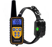 Collier de dressage - TD® - Étanche rechargeable - 800 m - 3 modes d'entraînement - Noir