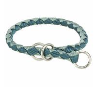 TRIXIE Collier Ent Cavo, M, Bleu Pet/Sauge