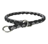 Collier de dressage Trixie Cavo Graphite Azul Océano 30-36 cm