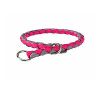 Collier de dressage Trixie Cavo Graphite Fuchsia S/M 35-41 cm
