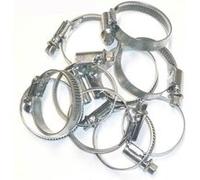 collier de durite bande pleine 50 - 70 10 colliers -