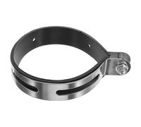 Collier de Fixation D’échappement Moto, 110-115mm, Acier Inoxydable | Réparation de Jonction, Installation Simple, Finition Argenté, pour Entretien Moto et Maintien Stable
