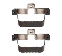 Collier de Fixation de Tuyau de Gouttière en Alliage D'aluminium, 2 Pièces
