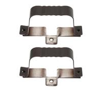 Collier de Fixation pour Tuyau de Chute en Alliage D’aluminium, 2 Pcs