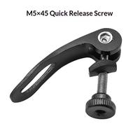 Collier de fixation rapide M5 pour tige de selle de vélo, vis de remplacement professionnelle pour les passionnés de cyclisme sur route M5X45mm