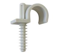 Collier de fixation simple pour tube ou gaine Ø25 mm, lot de 15