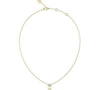 Collier de fleurs Guess doré pour femmes 46cm