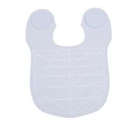 Collier de Guide de Coupe de Cheveux, Cape de Coupe Imperméable en Silicone avec Lignes Directrices, Tapis de Coupe de Cheveux lesté pour les épaules, Grand Tapis de Coupe de