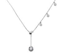 Collier de Monnaie à Glace Exquis pour Femmes Colliers de chaîne de clavicule Jewelry Party Bijoux