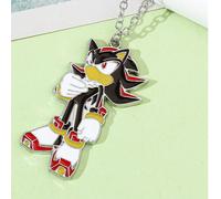 Collier de niche de hérisson Super Lightning, collier à chaîne avec goutte d'huile, périphérique de dessin animé, bijou cadeau pour les amis Style C,StyleB,style ANoëlAlliage de zinc