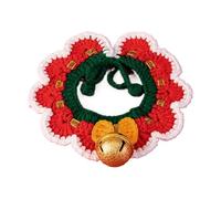 Collier de Noël pour chats - Accessoires festifs pour costumes de et chiot - Accessoires pour costumes de Noël d'animaux domestiques - Pour séances photo, fêtes, jeux de rôle