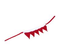 Collier de Noël pour Chien avec Cloches en Peluche - Collier pour Chien à clochettes - pour Animal de Compagnie - Costume de - Accessoire de fête pour Animaux de Compagnie - Festival fête de Noël ()