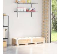 Collier de Palette Cadre d'Empilage Transport Jardin Bois de Pin solide vidaXL