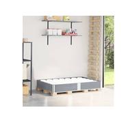 Collier de Palette Cadre d'Empilage Transport Jardin Bois de Pin solide vidaXL