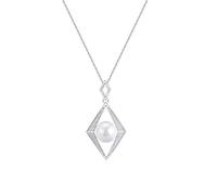 Collier de Perle d'eau Douce Femelle Dame du tempérament Clicule Pendante Cadeau d'anniversaire