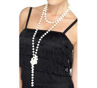 Collier De Perles 180Cm Accessoire De Costume Élégant Pour Femmes