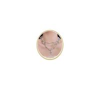 Collier de perles avec croix pour femme, empilable, tendance, gothique, colliers en argent superposés pour fête chrétienne, Thanksgiving, anniversaire, cadeau de Noël, Cuivre, Pas de gemme