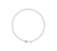 Collier de perles d'amour de l'impératrice veuve Xi, mode féminine, simple et polyvalent, chaîne rétro pour clavicule, One Size