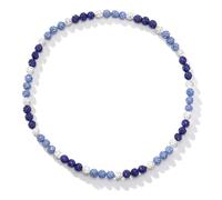 Collier de perles de baseball, collier de baseball pour homme, 40,6/48,2/55,9 cm, collier de collection Bling Ice Collection, cadeau pour garçons, bijoux de sport inspirés du discoball en strass