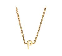 Collier de perles doré avec les initiales d'un prénom féminin à la mode est un cadeau pour les femmes, les adolescentes, les femmes, 1cm, Métal
