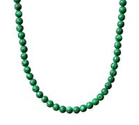 Collier De Perles En Pierre Naturelle De 6 Mm Pour Femmes Et Hommes, Collier Ras Du Cou Réglable En Pierres Précieuses Rondes Colorées De Style Bohème, Bijoux Faits À La Main En Cristal De Gué