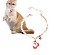 Collier de perles pour animaux de compagnie - Collier de perles colorées - Décoration classique de Noël pour fêtes à thème, fêtes d'anniversaire, vie quotidienne, fêtes de mariage, photographie