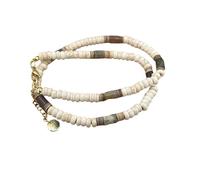 Collier De Perles Pour Homme, Ras Du Cou Coloré En Perles Bohème, Pierre Naturelle, Colliers De Plage Pour Surfeurs, Pour Hommes Et Femmes, Fait À La Main, Brin De Cristal De Guérison, Bijoux Ca