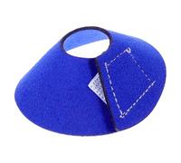 Collier de Perroquet Mordant Les Cravates à l'oiseau Protecteur pour blessure en Cuir Microfibre Bleu léger adapté aux Oiseaux pour Animaux de Compagnie