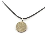 Collier de pièces Portugal 2,50 escudos