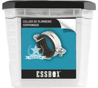 Collier de plomberie ESSBOX SCELL-IT Simple isophonique Ø16 mm - Ø7 x 150 mm - Boite de 50 - EX-93221116