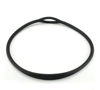 Collier de plongée en silicone pour collier régulateur de plongée, accessoire portable pratique pour tous les niveaux d'expérience de plongeur (noir)