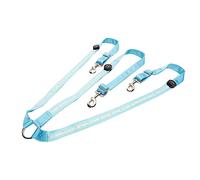 Collier de poitrine LED réglable alimenté par piles pour l'équitation rend votre visible la nuit Collier plastron LED bleu