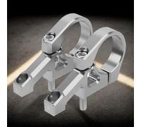 Collier de Potence à Montage Direct pour Vélo | Potence Pour Vélo Tout Terrain À Montage Direct 2 Pièces | Équipement de Cyclisme Robuste en d'Aluminium pour Débutants Enthousiastes et Adultes