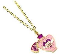 Collier de potion d'amour plaqué or Harry Potter - 2cm (W) x 2.1cm (H) Multicolore G