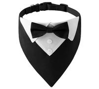Collier de pour Chien - Collier Bandana de Mariage pour Chien | Excellente Fabrication avec nœud Papillon pour Animaux de Compagnie | Écharpe pour Chiens pour Mariages, fêtes