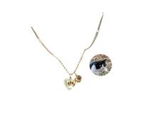 Collier de projection de nom de patte avec cœur, collier photo de projection, image personnalisée à l'intérieur, cadeau commémoratif pour animal de compagnie, cadeau de fête des mères, One size, Acier