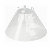 Collier de protection Isabelino pour chiens KVP Quick Fit Transparent (56-66 cm)