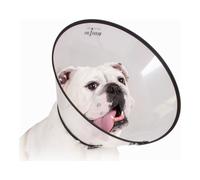 Collier de protection Isabelino pour chiens KVP Saf-T-Clear Transparent (17-20 cm)
