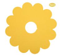 Collier de Protection pour Chat, 5pcs Col Élizabethain Doux Jaune Fleur, Conique Anti - Morsure Anti - Léchage - Guérison des Plaies, Confortable et Flexible, Sécurité Post - Opé (XS)